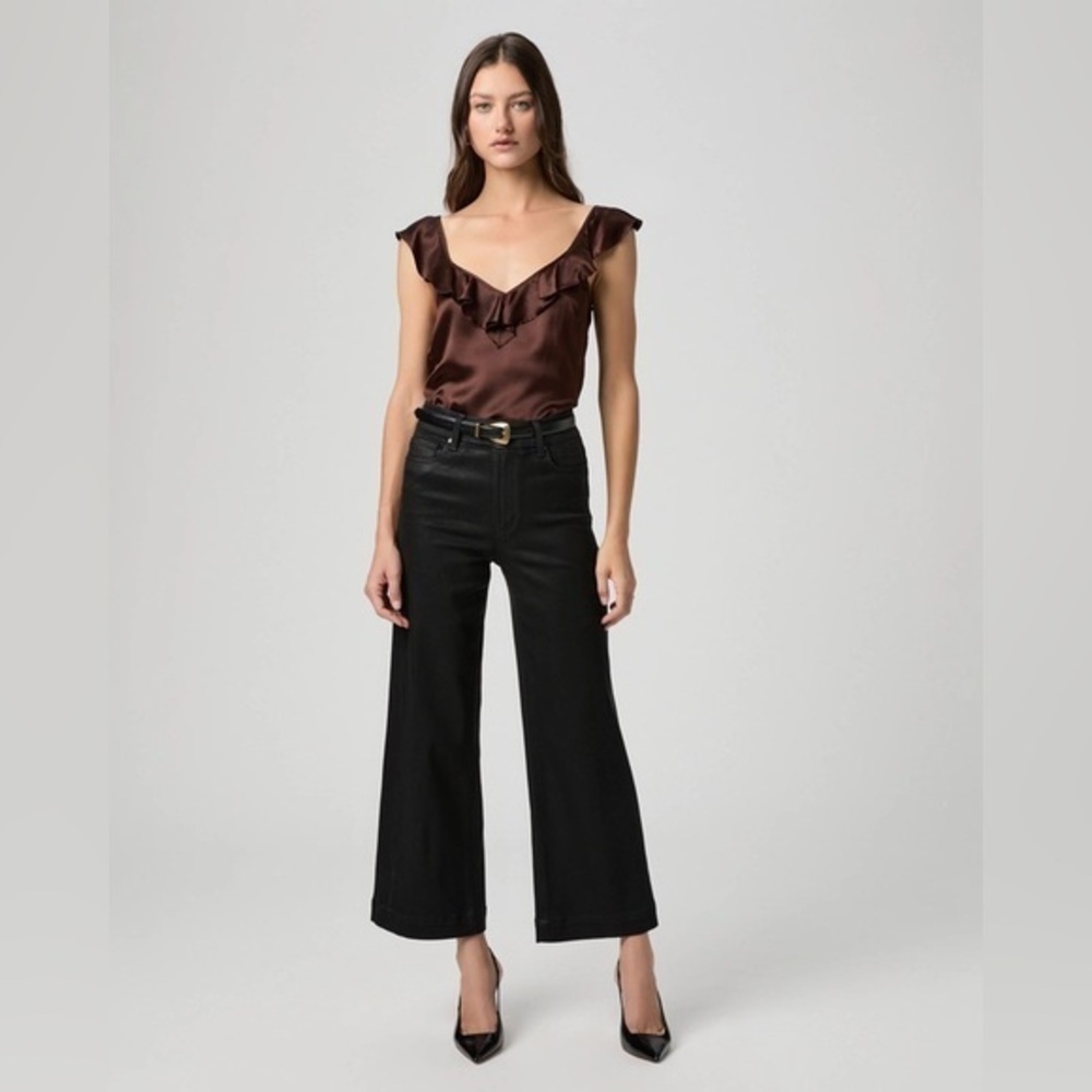 NWOT PAIGE Anessa Wide Leg Jeans Size 31